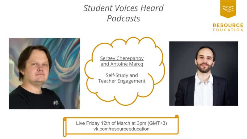 Podcasts with students sergey cherepanov on self study and teacher engagement