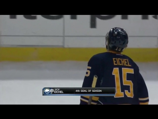 Eichel cuts back and rifles a wicked wrister