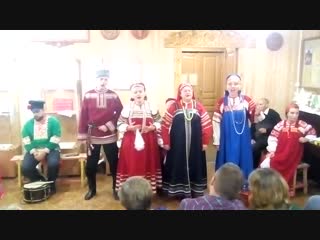 "дымом потянуло" 18 11 2018 исп ансамбль "калужская тальянка"