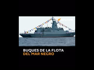 Los buques de la flota del mar negro