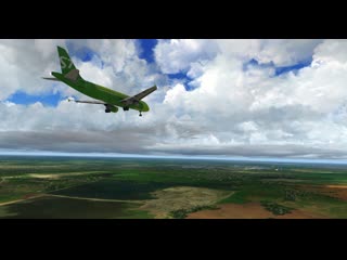 Landing at novosibirsk a320 s7 ivao vatsim hd prepar3d fsx
