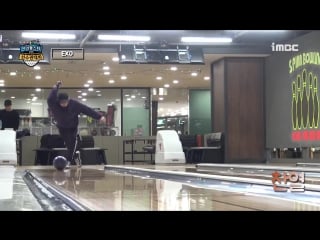 180206 exo's chanyeol @ making of practice scene for 2018 isac