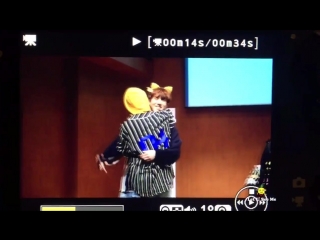 [fancam] 160424 югём и джейби @ coex fansign