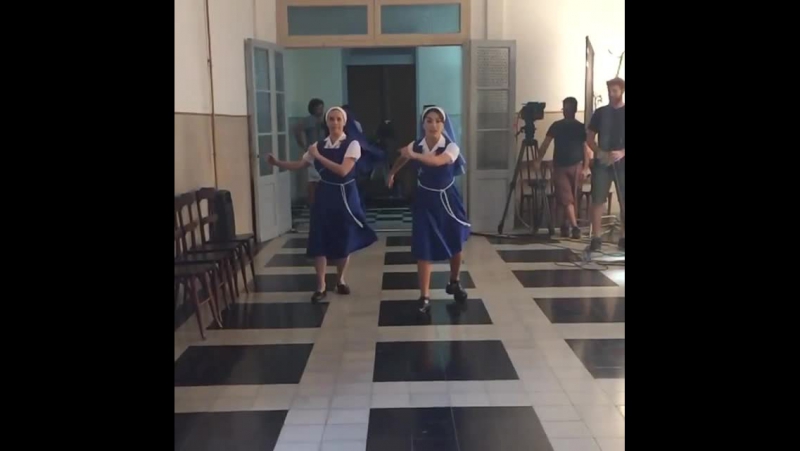 Monjas patinadoras cc @latoscano1ra