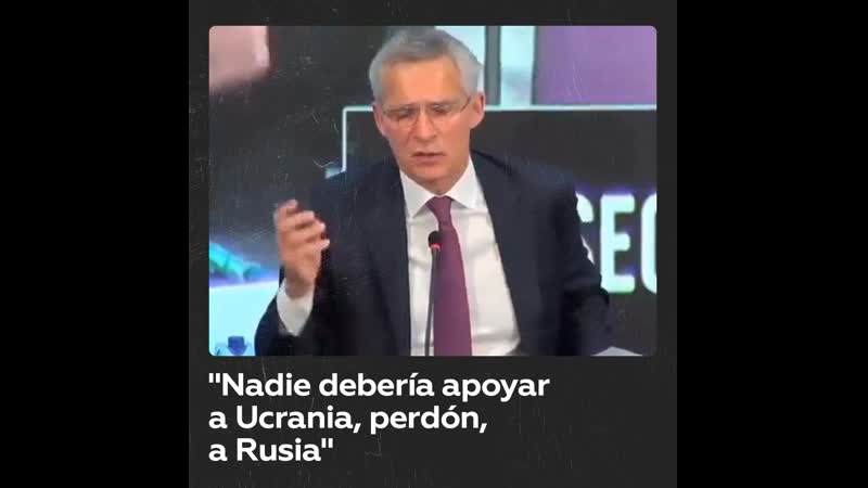 Soltenberg se equivoca y pide no apoyar a ucrania
