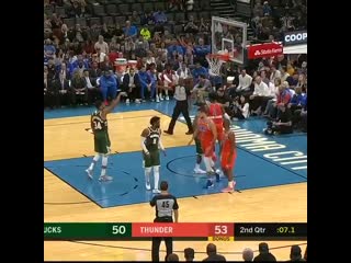 Giannis ripped his jersey in frustration after air balling a free throw