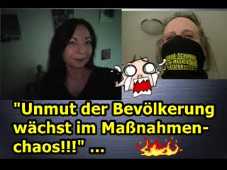 "yami & ich beim telefonieren unmut der bevölkerung wächst im massnahmenchaos!!!"