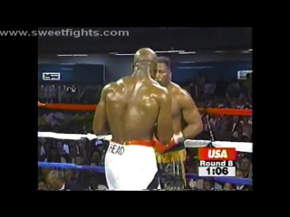 Эвандер холифилд рей мерсер evander holyfield vs ray mercer ᴴᴰ