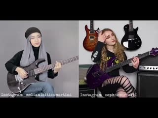 Mel & sophie critical acclaim (avenged sevenfold guitar cover)