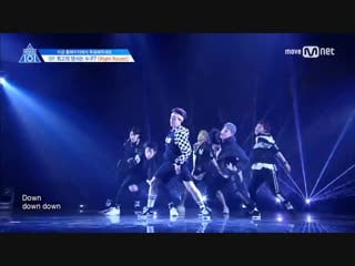 Produce101 position evalution "right round" team