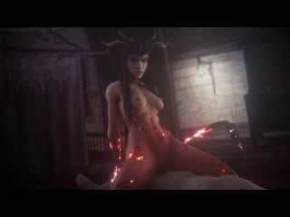 Xana riding; vaginal fucked; big boobs; big tits; 3d sex porno hentai; [dark messiah]