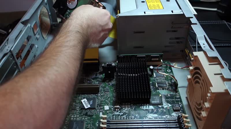 Реанимируем compaq deskpro 2000 (pentium 200mmx)