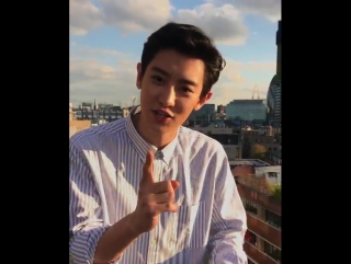 [video] 170919 chanyeol @ wkorea instagram update