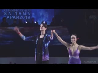 Misato komatsubara and tim koleto 2019 isu world figure skating championships