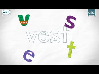 Endless reader level 2 letter v, w words for beginning readers educational