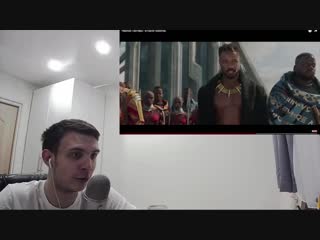 [blexinfinity] reaction | трейлер #1 "чёрная пантера/black panther"