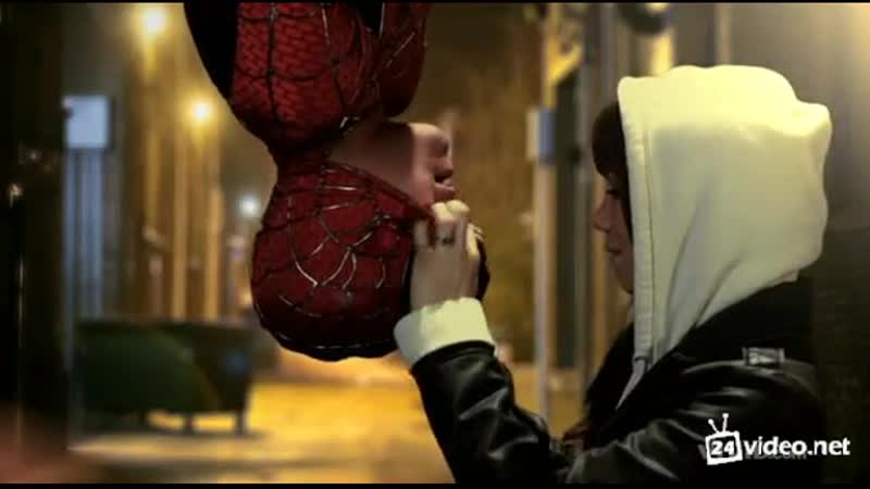 Сцена поцелуя мери джейн и человека паука (xxx пародия)