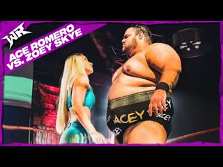 Zoey skye vs ace romero revolver the catalina wrestling mixer vol 3 (23 08 2019)