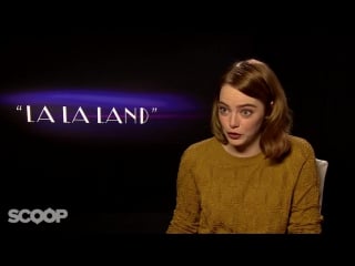 Emma stone saw la la land six times, but never saw flashdance or footloose!