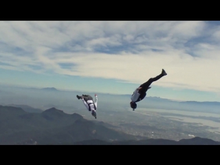 Incredible freefall skydiving over rio de janeiro