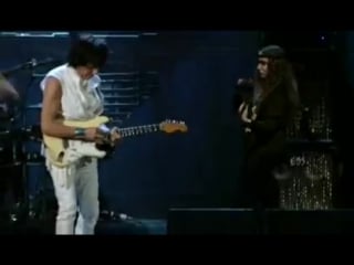 Jeff beck and jimmy page becks bolero and immigrant song r+r hall of fame