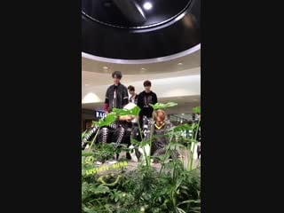 [fancam] 181117 lucente how about yoy parkha focus @ shinseido sereo kokubunji cr lucente runa