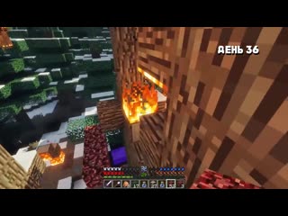 [doubelkiller] 100 дней выживания в арктике в адском хардкоре в майнкрафт!