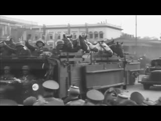 Wehrmacht sieges parade in der deutschen reichshauptstadt berlin 1940