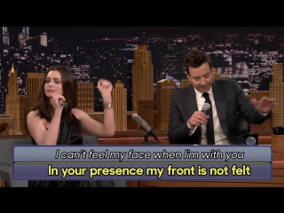 Google translate songs with anne hathaway