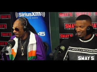 Нағыз фристайл jamie foxx and snoop dogg! freestyle so молодые! may 2018