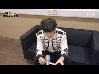 180612 exo's chanyeol @ !t live micon interview