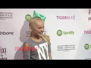 Jojo siwa tigerbeat launch event pink carpet #dancemoms