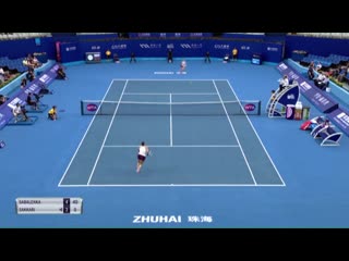 Deep volley @sabalenkaa @wtaelitetrophy