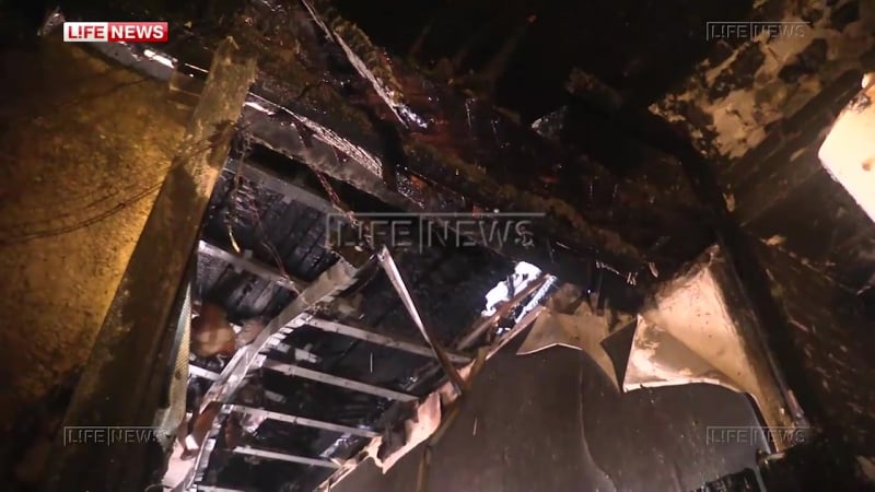 Ущерб от пожара в жилом доме в центре казани составил 16 млн рублей