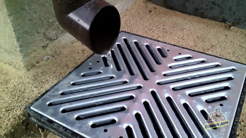 Как делается ливневая канализация