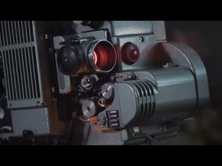 Cinematic old projector 60fps