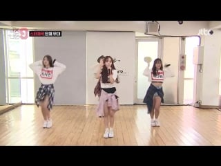 [show] star empire girls (lee dawon, lee ara, jang hyokyung, choi jiyeon) back it up (by jewerly) @ mixnine