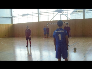 " витязь " поляны забивает гол