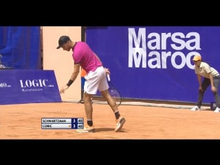 Diego schwartzman vs borna coric marrakech 2017 r1