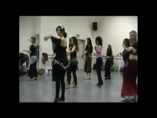 Yael becker teaching a shaabi dance 9020