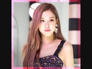 Blackpink (rose) @ mise en scene cf