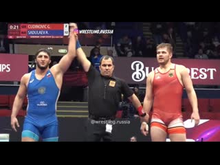 Abdulrashid sadulaev (rus) df gennadij cudinovic (ger)