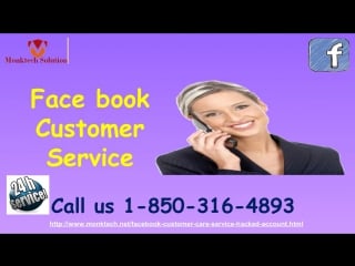 Why may it be a shrewd thought for me to take facebook customer service? call 1 850 316 4893