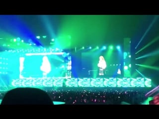 [fancam] 160716 chen x irene lil something @ smtown in osaka