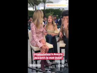 Коул в сторисе extratv