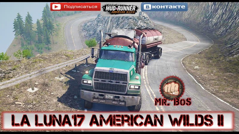 Новая карта «la luna17 v1, american wilds ii»🔴spintires mudrunner 2 камеры
