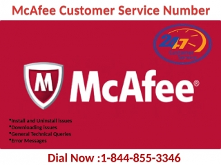 Call 1 844 (855) 3346 mcafee antivirus customer service