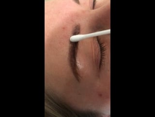 Заживший татуаж #зажившие брови лейман 1 процедура напыления