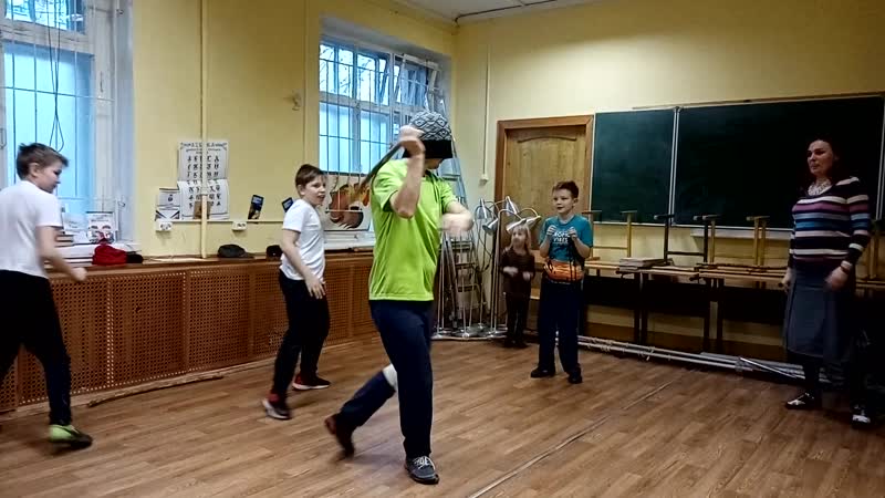 Разминка боевой крот хлопушки пятнашки