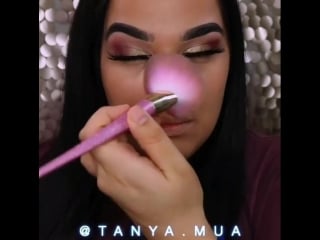 Tanya mua on instagram “u n i c o r n 🍭 how cute are these @realtechniques brushes!!!!! brows @anastasiabeverlyhills brow powd